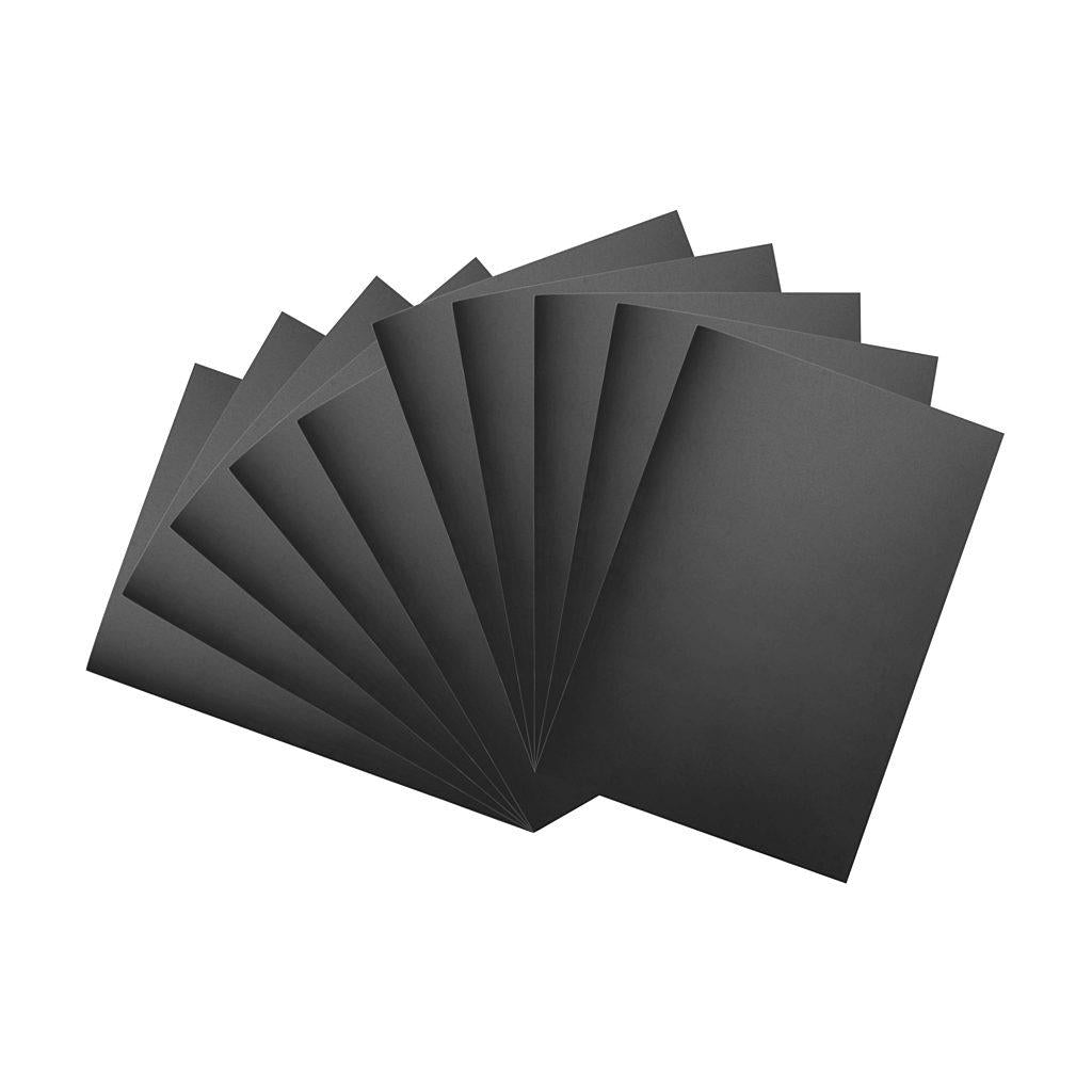 Pack of 6 Rhino A4 64 Page Black 8mm Lined with Margin and 10mm Graph Ruling Reverse Exercise Books