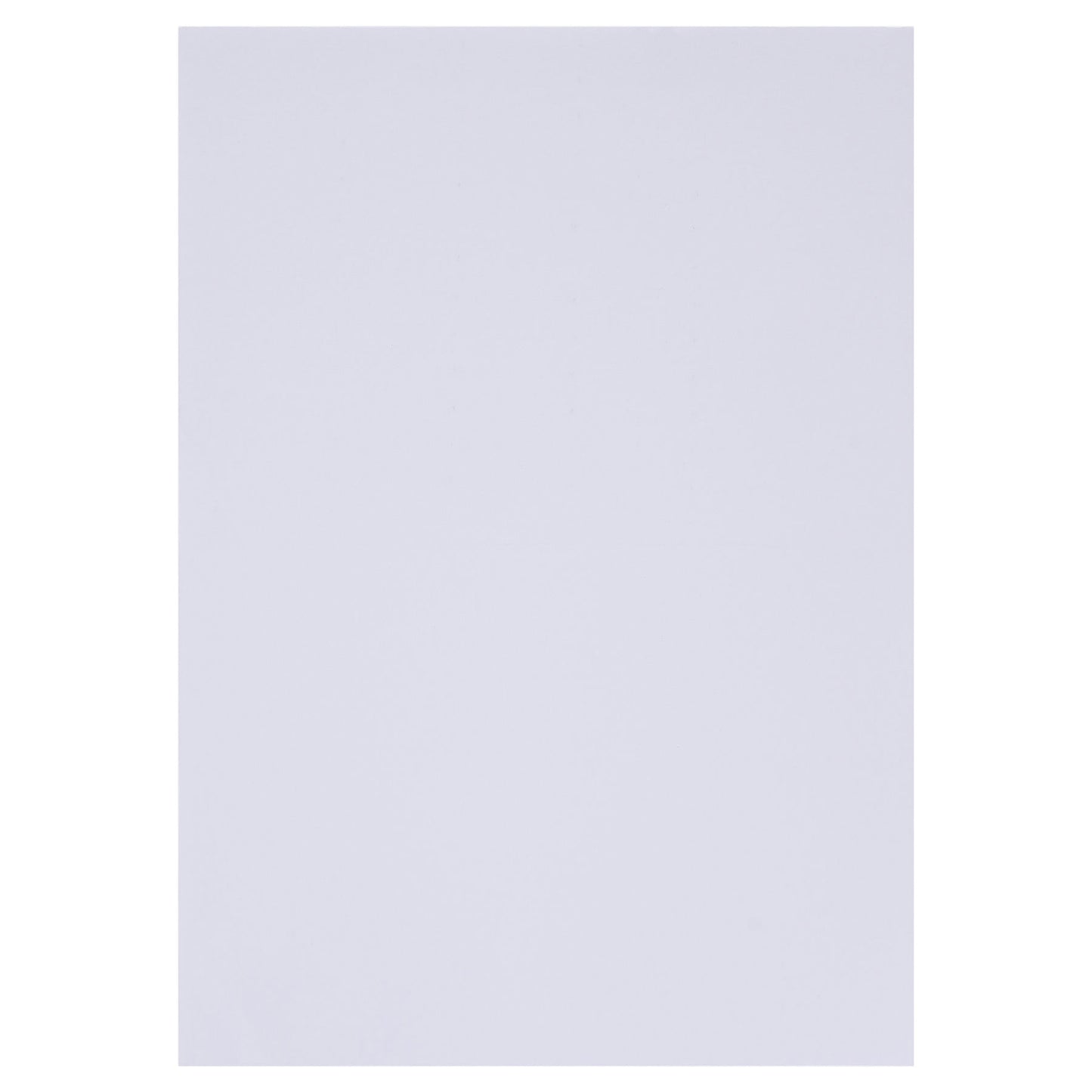 Pack of 50 A3 160gsm White Card Sheets by Premier Activity