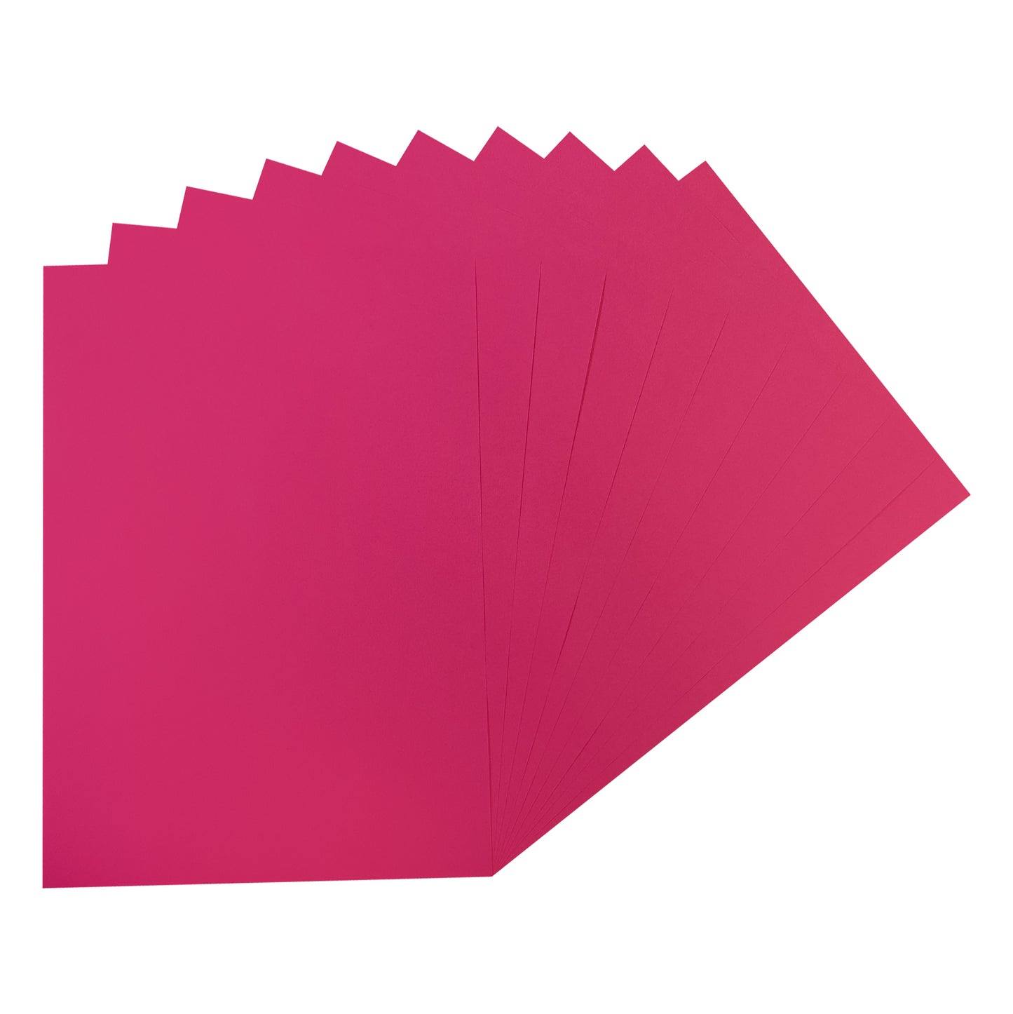 Pack of 100 A4 Fucisia Pink Coloured Paper 75gsm Sheets