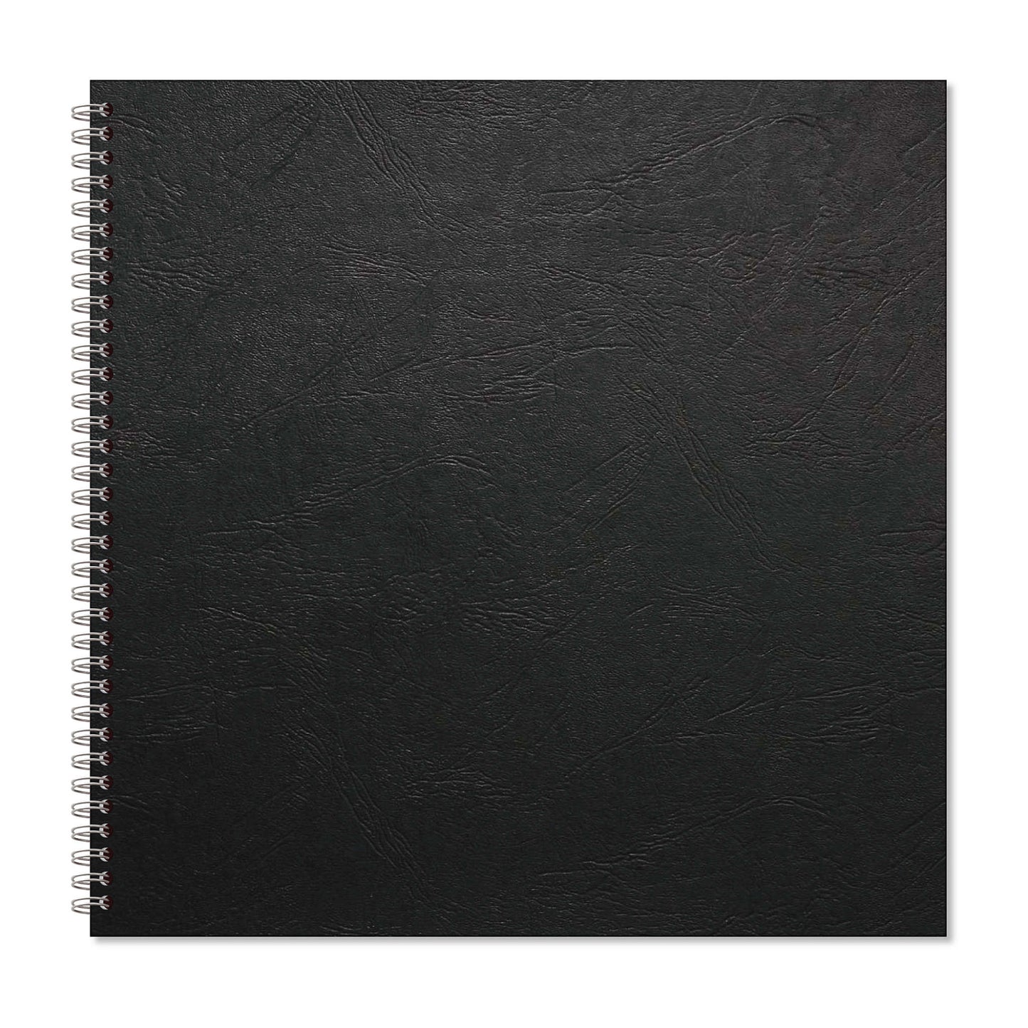 Pack of 3 RHINO Oversize 40 Page Blank Hardback Black ScrapBooks