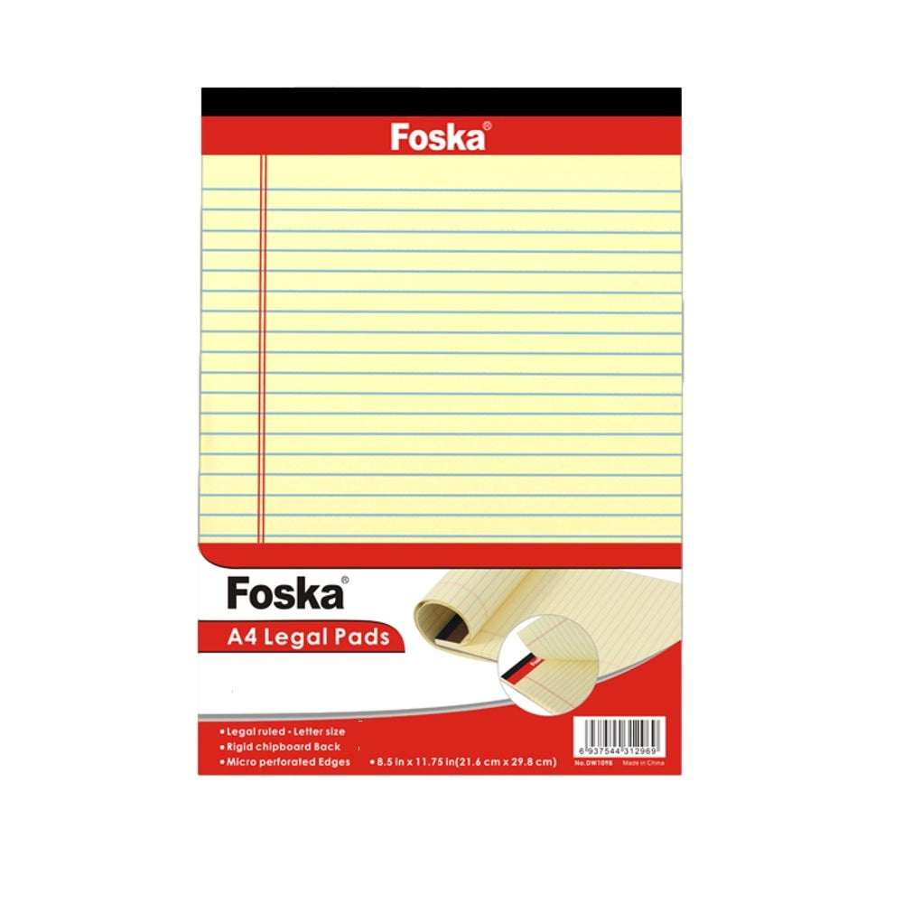 Single A4 50 sheets Legal Pad