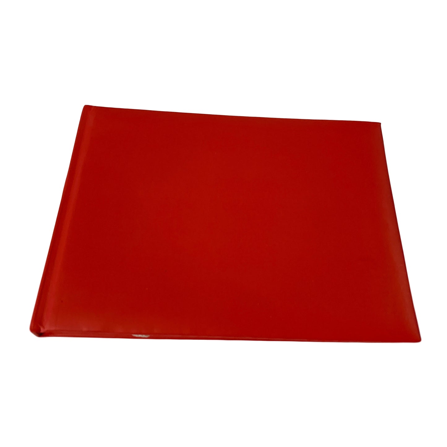 Plain Cover Red Autograph Book by Janrax - Signature End of Term School Leavers