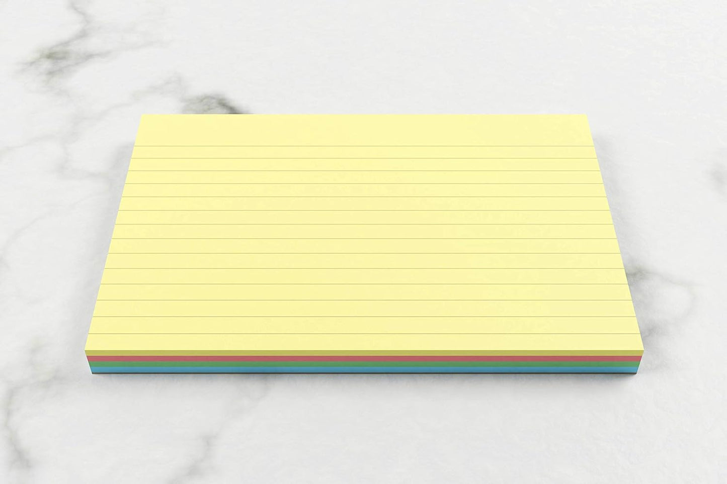 Silvine Revision Card Pad of 48 Sheets - Assorted