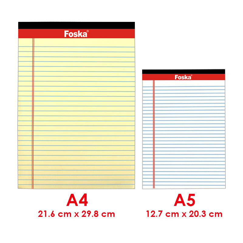 Single A4 50 sheets Legal Pad