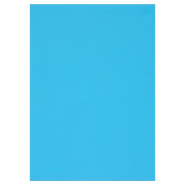 Pack of 50 Sheets A4 Turquoise 160gsm Card by Premier Activity