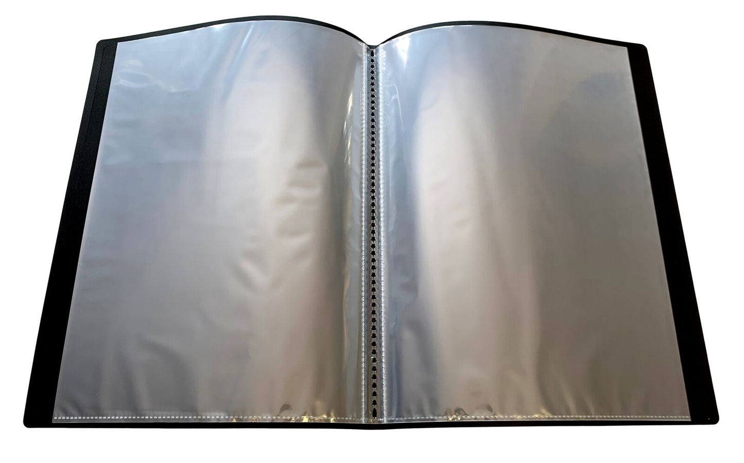 A4 Black Flexible Cover 10 Pocket Display Book