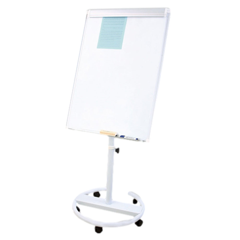 Metal Magnetic Background Rotatable Magnetic Flip Chart Pad Whiteboard 70 x 100cm