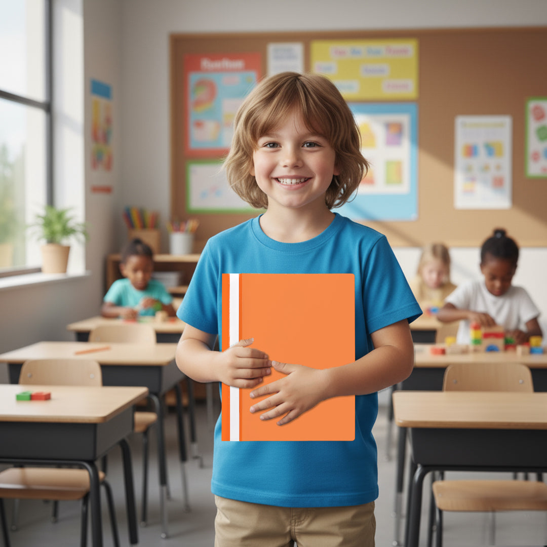 Pack of 12 Black A4 Project Folders by Janrax