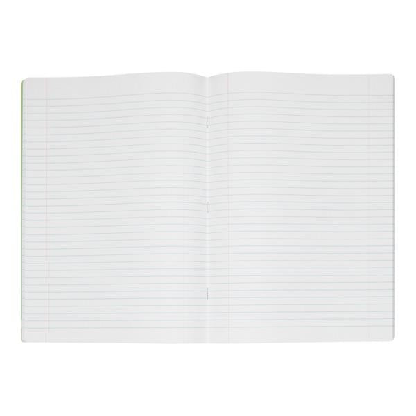 A4 120 Pages Caterpillar Green Durable Cover Manuscript Book by Premto