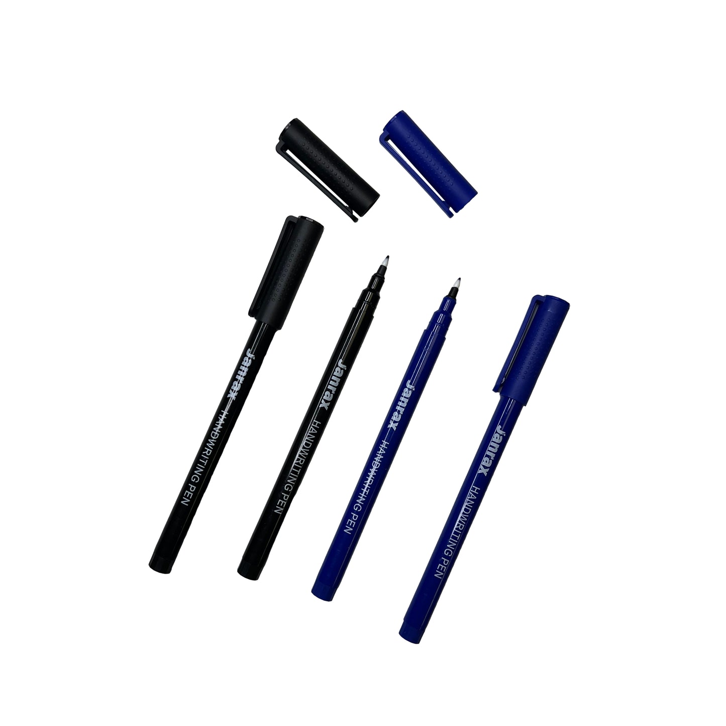 Pack of 12 Black Handwriting Pens by Janrax