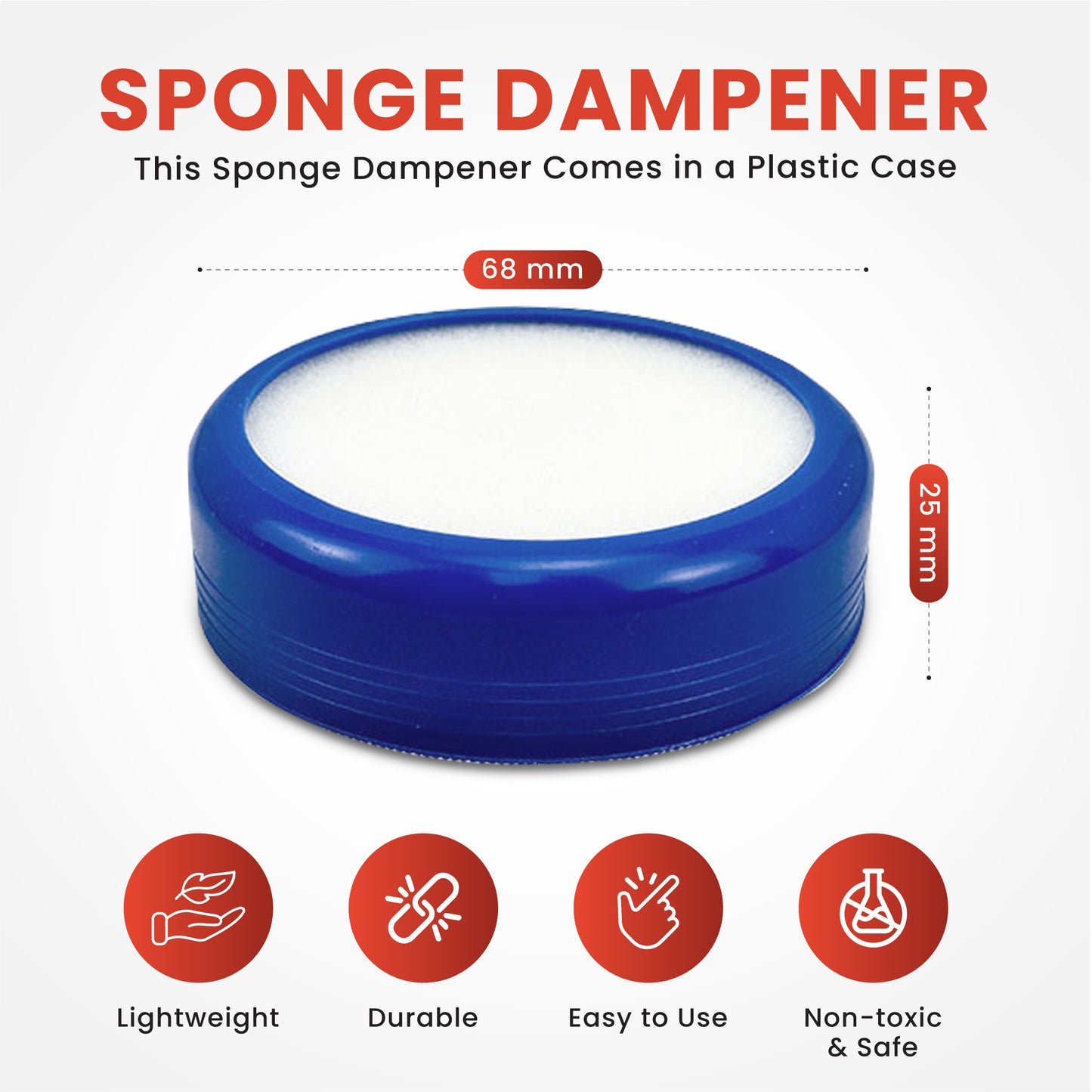 Janrax Black Sponge Dampener