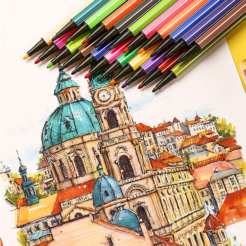 Pack of 12 Washable Watercolour Pens