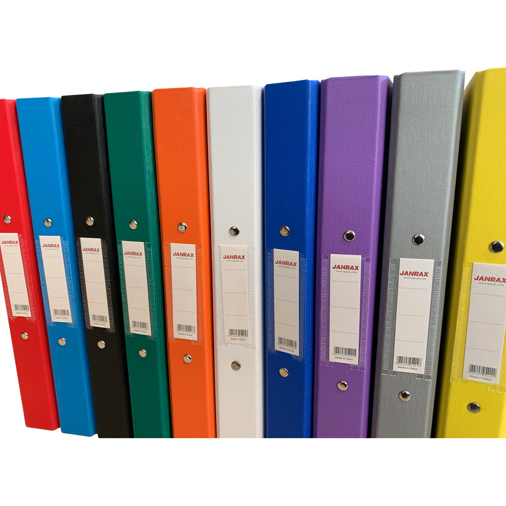 A4 Green Paper Over Board Ring Binder by Janrax