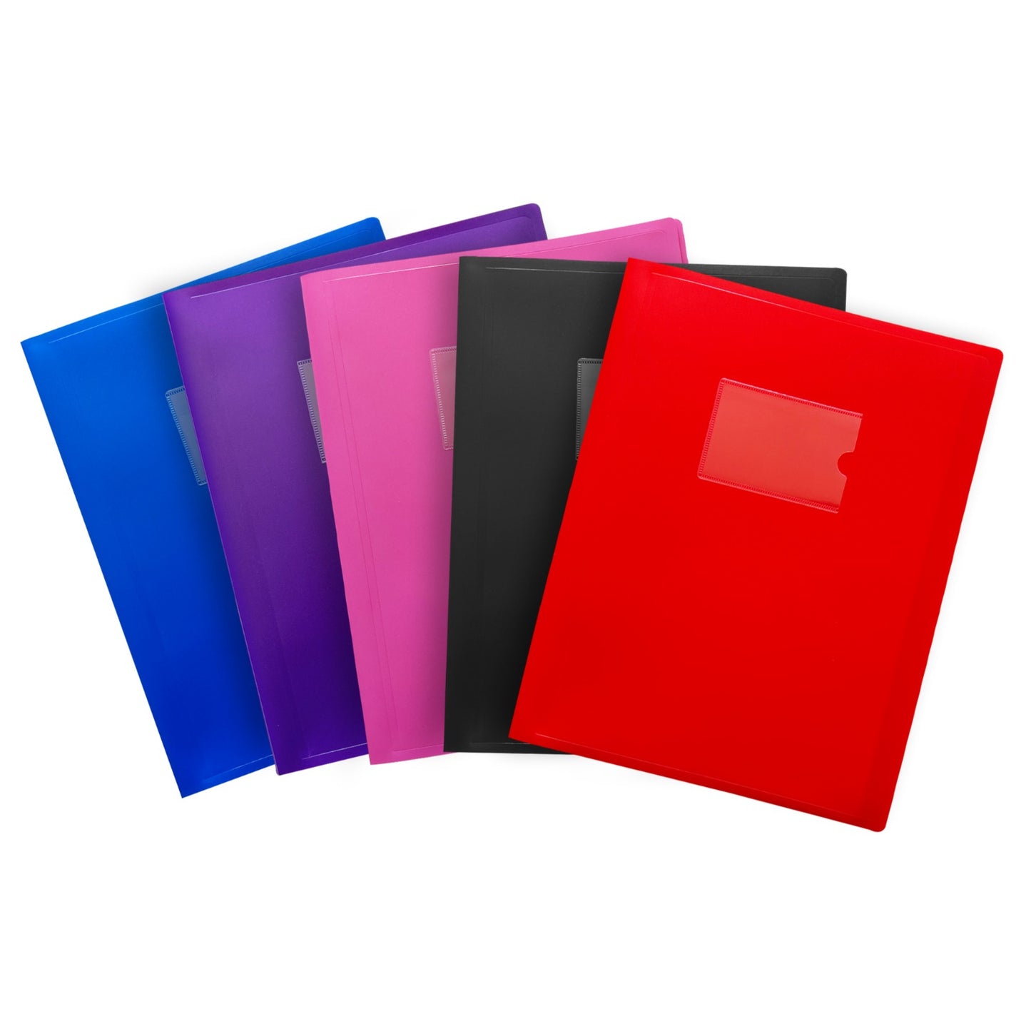 A4 Black Flexible Cover 150 Pocket Display Book