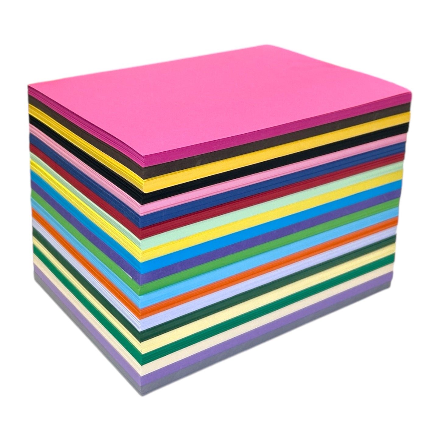 Pack of 50 A5 Yellow Coloured Card 160gsm Sheets