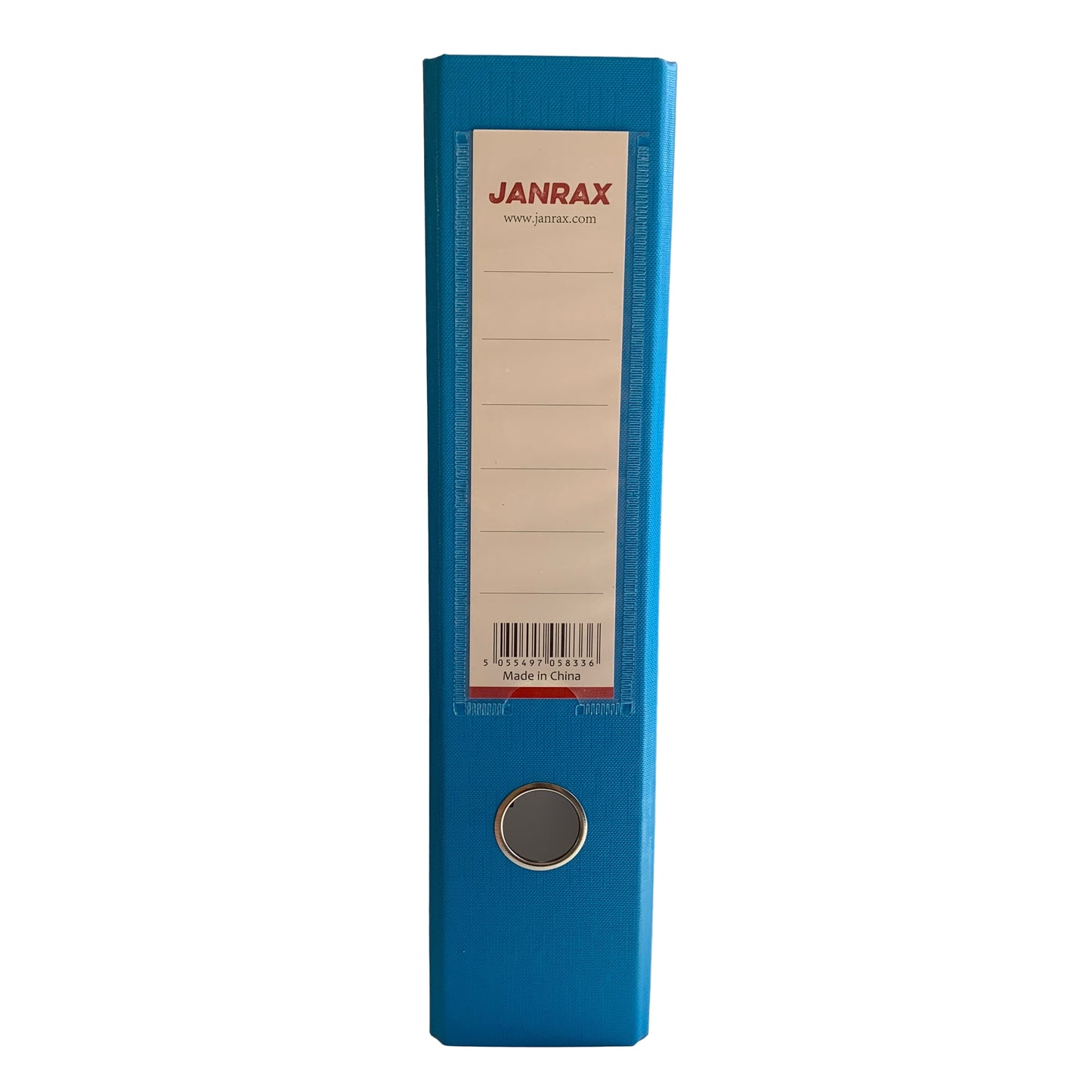 A4 Light Blue Paperbacked Lever Arch File by Janrax