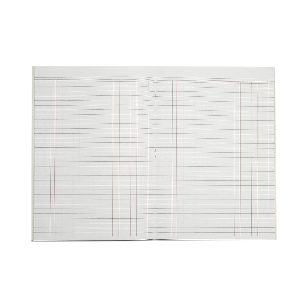 Pack of 12 Rhino A4 32 Page Journal Ruling Bookskeeping Books