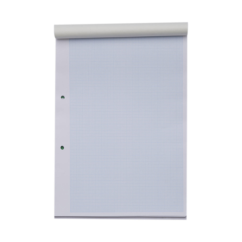 Pack of 10 Rhino A4 100 Page 10mm Graph Ruling with Plain on Reverse Graph Pads