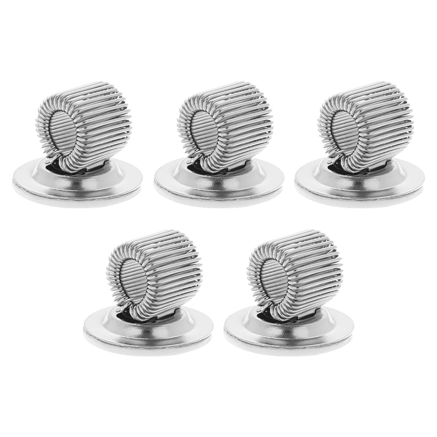Self Adhesive Single Metal Pen Holder - Pencil Clip Grip Storage