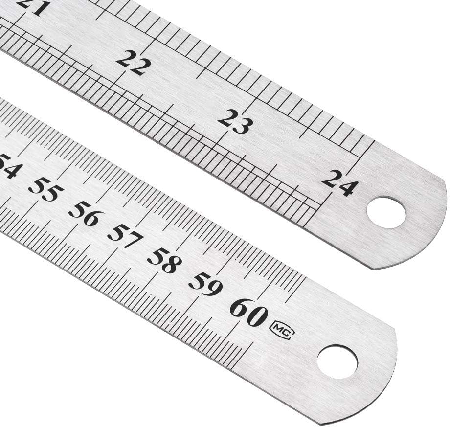 60cm Stainless Steel Ruler