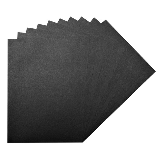 Pack of 100 A5 Black Coloured Paper 75gsm Sheets