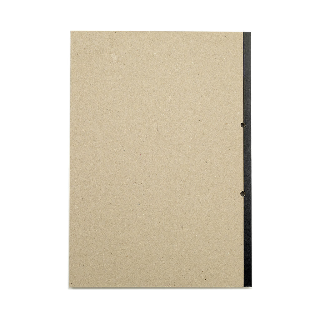 Pack of 3 Rhino A4 Recycled 160 Leaf 8mm Lined with Margin Refill Pads