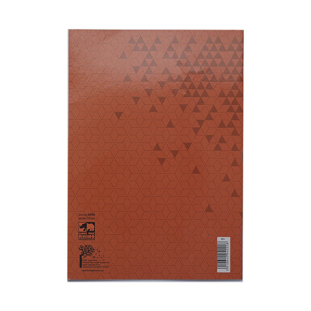 Pack of 12 Rhino A4 32 Page Journal Ruling Bookskeeping Books