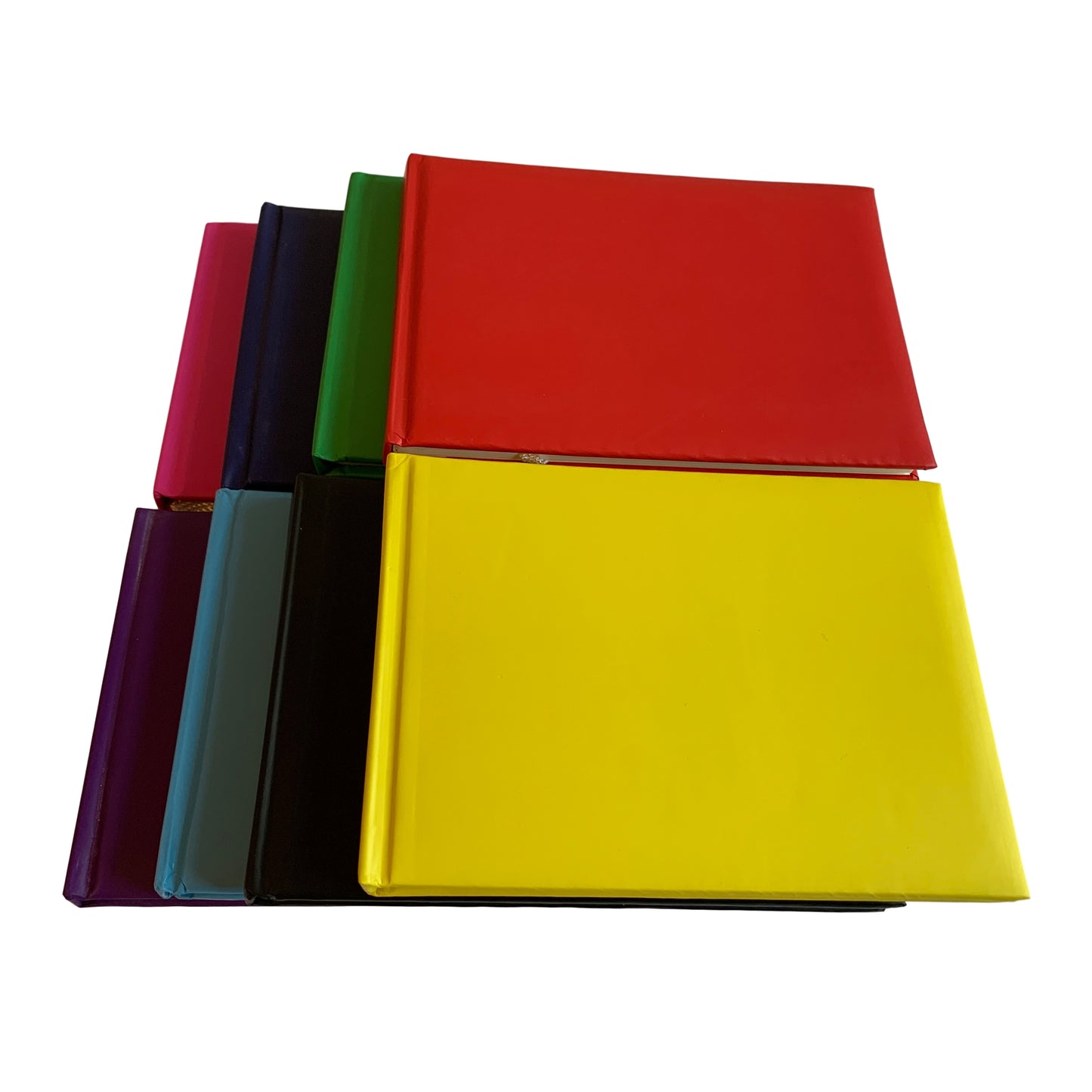 Plain Cover Black Autograph Book by Janrax - Signature End of Term School Leavers