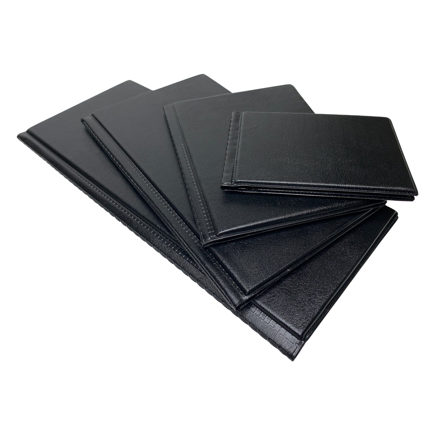 80 Pocket Black Name Business Card Holder by Janrax