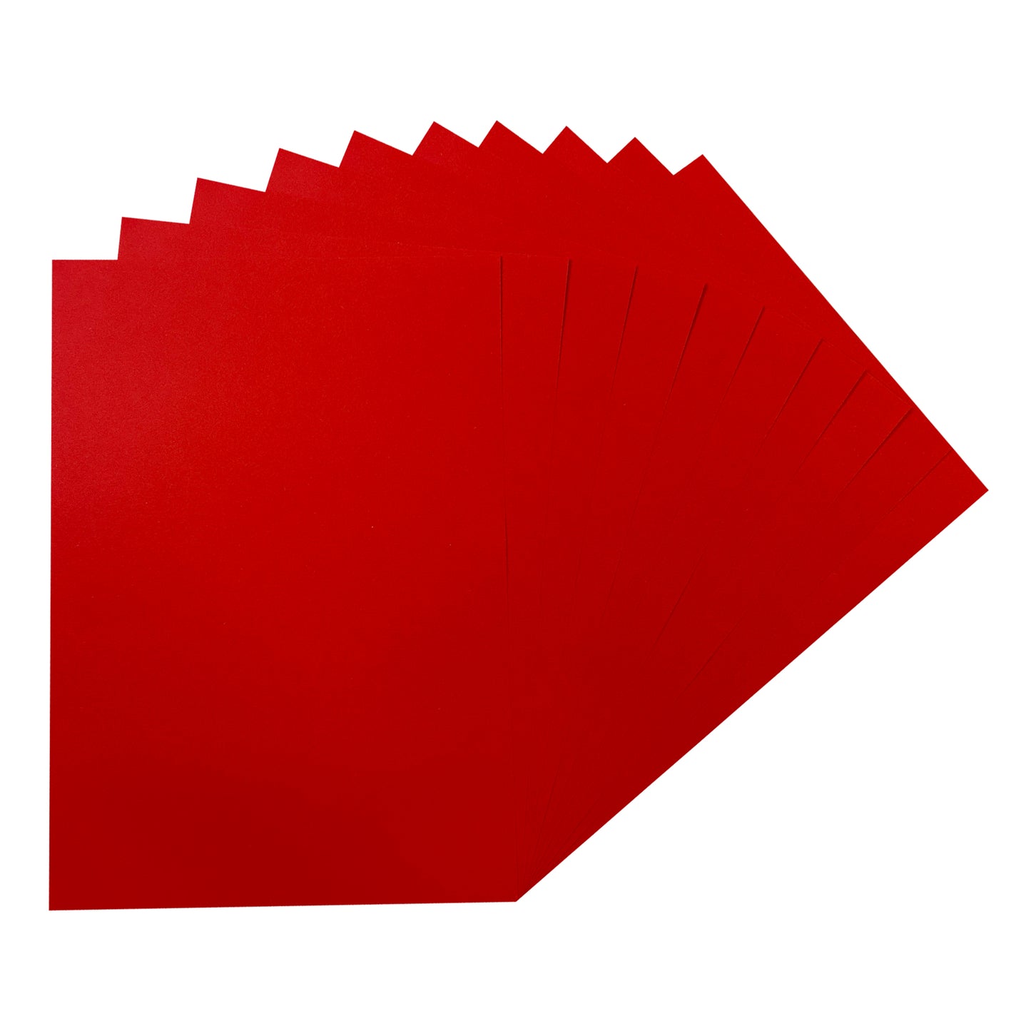 Pack of 100 A5 Red Coloured Paper 75gsm Sheets