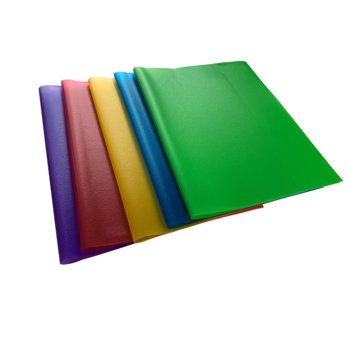 Pack of 10 9x7" Frosted Blue Exercise Book Covers
