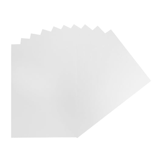 Pack of 50 A4 White Coloured Card 160gsm Sheets